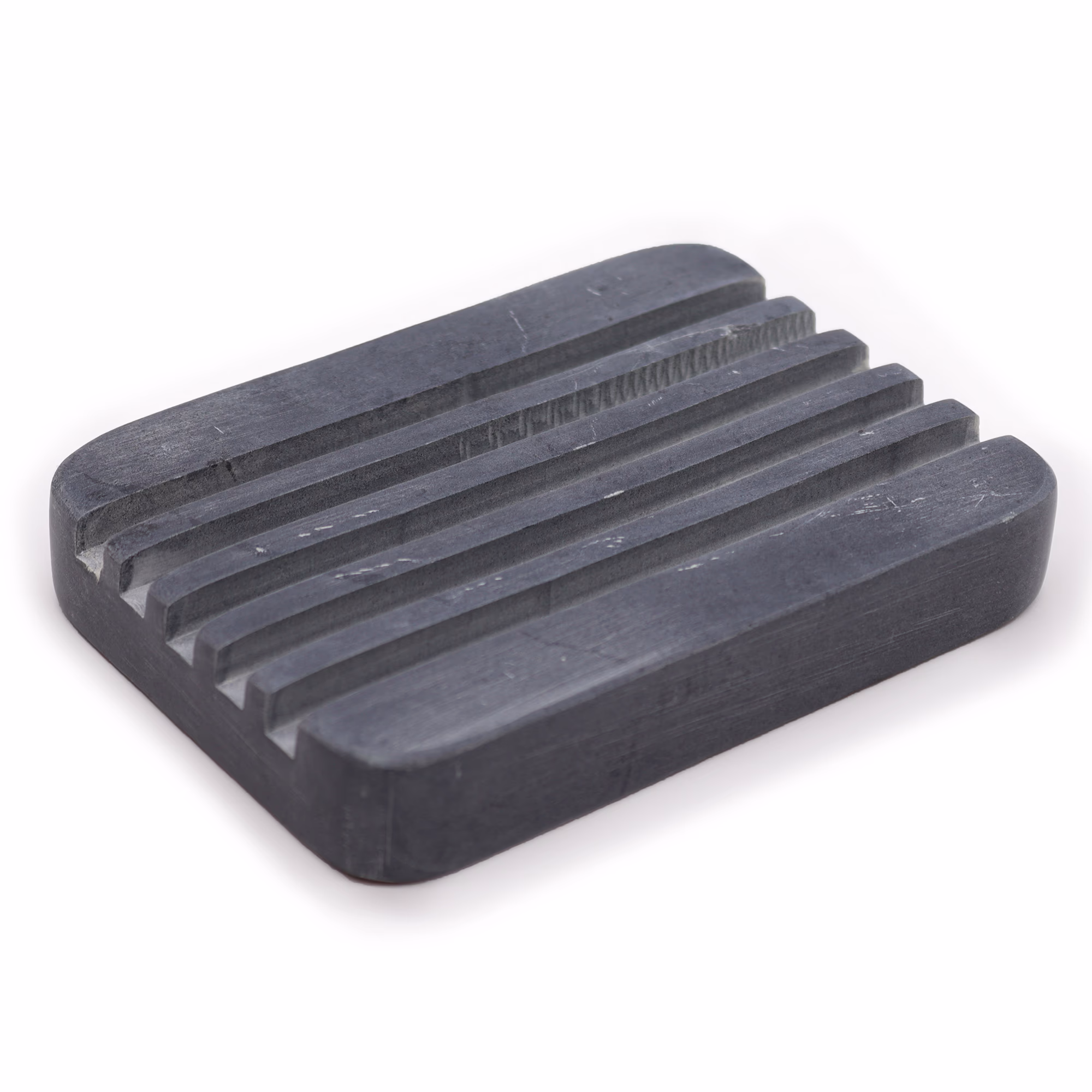 Why Does Natural Soap Melt Fast? Storage and Care Explained 4 Grey Soapstone Soap Dish With Heavy Ridges For Drainage