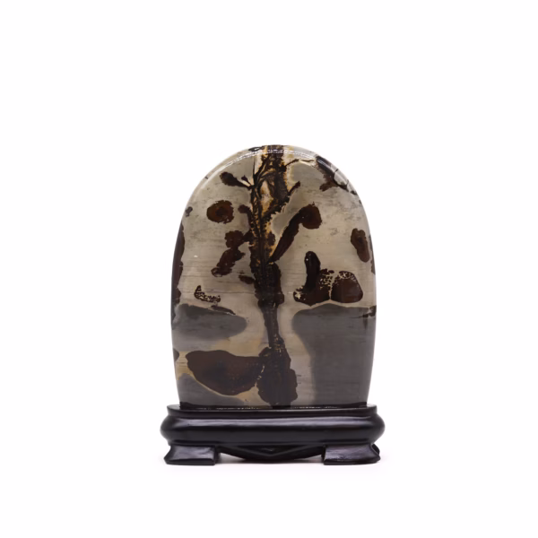 Piedras con Imagenes de Guohua - Arco - 145x110mm (Aprox 140g)