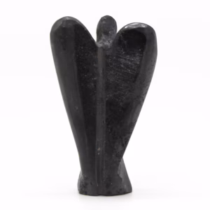 Hand Gesneden Edelstenen Engel - Hematiet