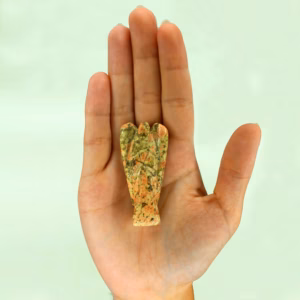 Hand Gesneden Edelstenen Engel - Unakiet