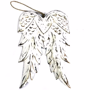 Doble Alas de Ángel Hechas a Mano - 31cm