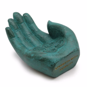 Hand Incense Burner - Strength - Green