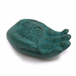 Hand Incense Burner - Strength - Green