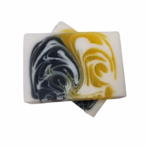 Jabón Artesanal 1,2kg - Día y Noche - Amarillo y Negro