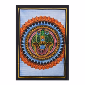 Arte de Pared de Algodón - Hamsa
