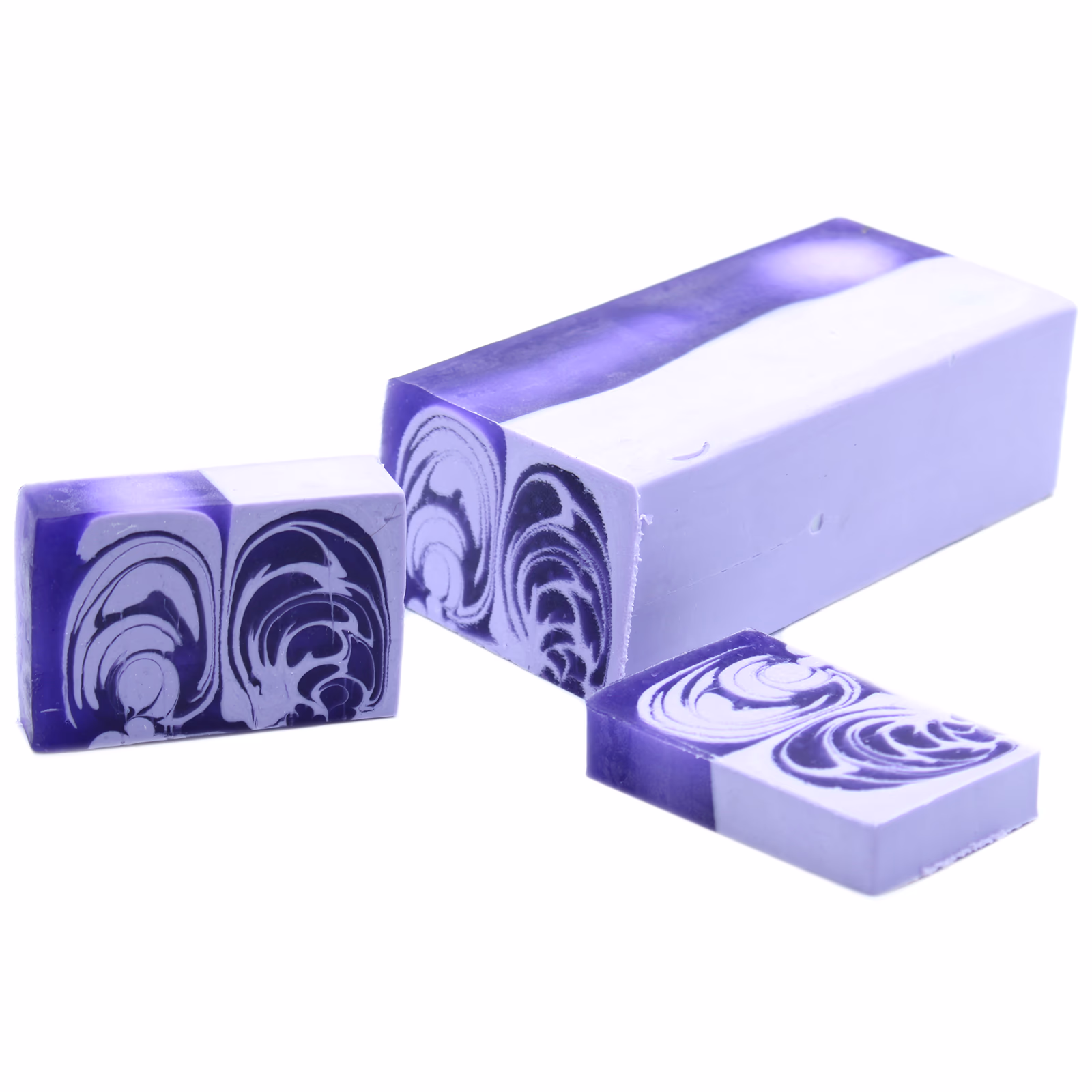 Pastilla Jabón Artesanal 1.2kg - Lila 2 Pastilla Jabón Artesanal 1.2Kg - Lila