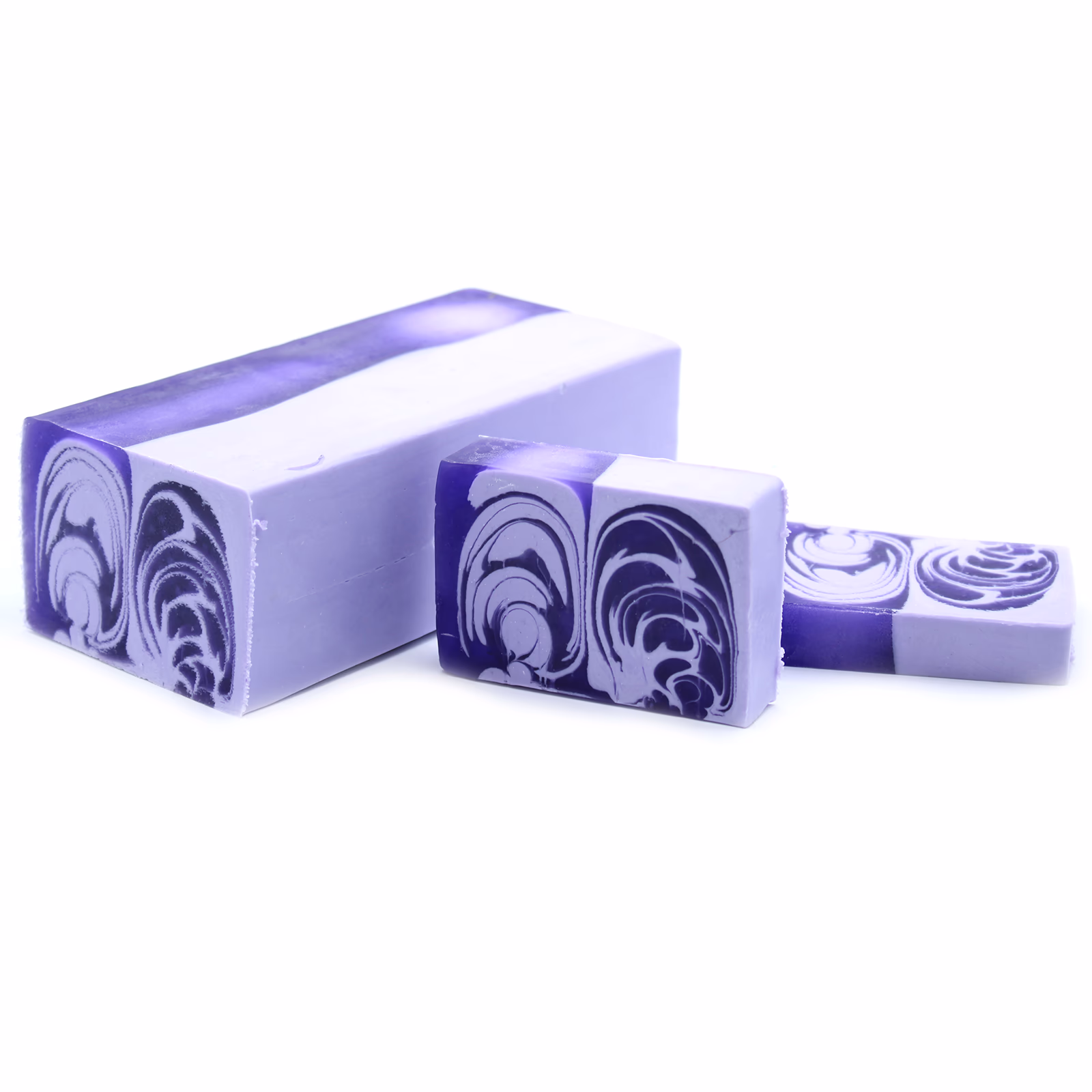 Pastilla Jabón Artesanal 1.2kg - Lila 3 Pastilla Jabón Artesanal 1.2Kg - Lila