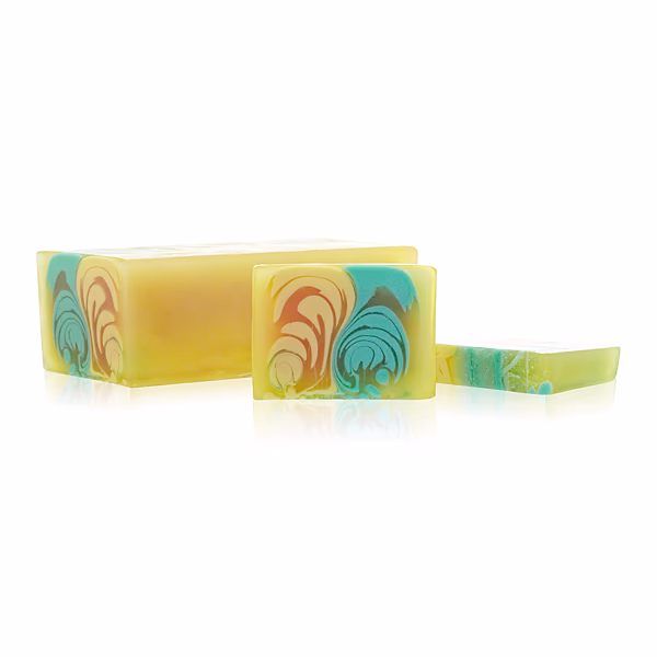 Pastilla Jabón Artesanal 1.2kg - Melón 2 Pastilla Jabón Artesanal 1.2Kg - Melón
