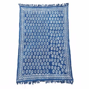 Handgemaakte Indigo Plaid - Chhota Bloem