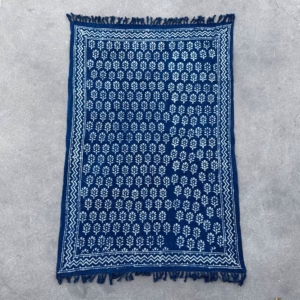 Handgemaakte Indigo Plaid - Chhota Bloem