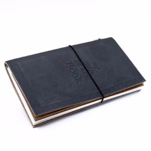 Lærnotatbok - My Little Black Book - Svart (80 Sider)