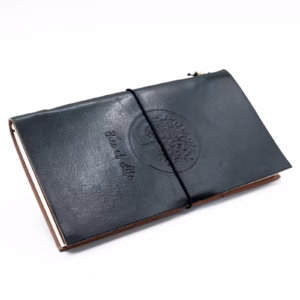 Handmade Leather Journal - Tree of Life - Green - 80 Pages