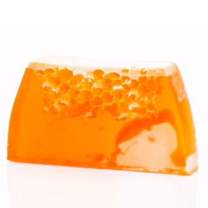 Handgemaakte Zeep Loaf - Honey - Slice Approx. - 100g