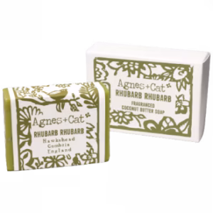 Handgemachte Seife 140g - Rhabarber Rhabarber