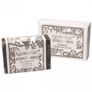 Handgemachte Seife 140g - Meersalz und Moos