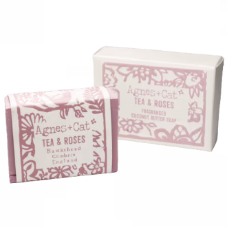 Handgemachte Seife 140g - Tea & Roses