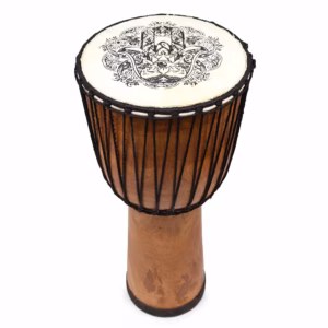 Handgefertigte Djembe - Trommel mit Breiter Decke - 50cm