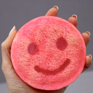 Happy Scrub Soap - Raspberry & Pomegranate