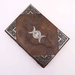 Hefty Brown Tan Book - Zinc Triple Moon