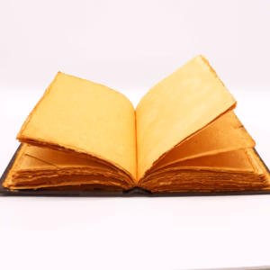 Hefty Brown Tan Book - Zinc Triple Moon