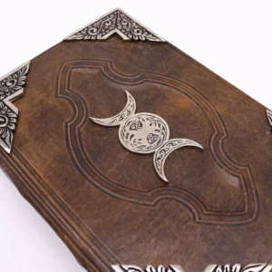 Hefty Brown Tan Book - Zinc Triple Moon