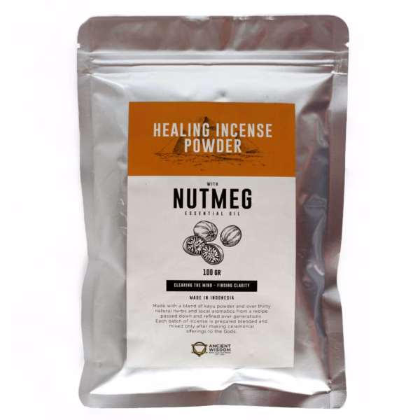 Poudre d'Encens Curative - Noix de Muscade 100g