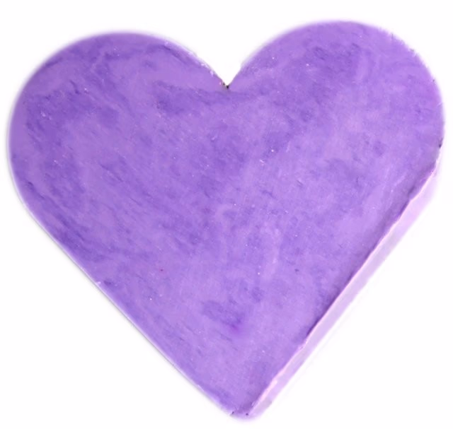 Hjerte Gjestesåper - Lavendel