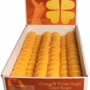 Coeur de Savon - Appox 100 Orange & Gingembre