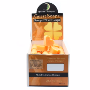 Coeur de Savon - Appox 100 Orange & Gingembre