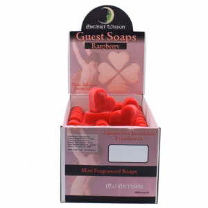 Coeur de Savon - Appox 100 Framboise
