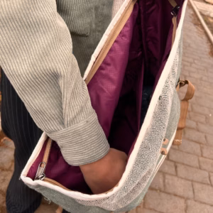 Mochila de Trekking de Cáñamo - Salvia