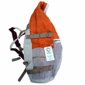 Mochila de Trekking de Cáñamo - Naranja Atardecer