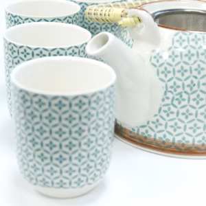 Kruidenthee Servies - Groen Mozaïek