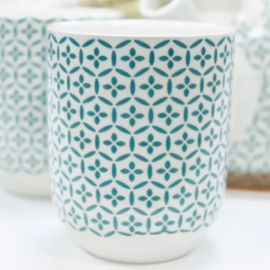 Kruidenthee Servies - Groen Mozaïek