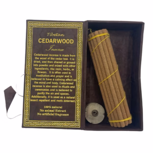 Set de Regalo Sughandit Dhoop Incienso del Himalaya - Madera de Cedro