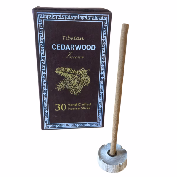 Set de Regalo Sughandit Dhoop Incienso del Himalaya - Madera de Cedro