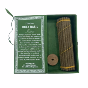 Himalaya Dhoop Geschenkset - Heiliges Basilikum