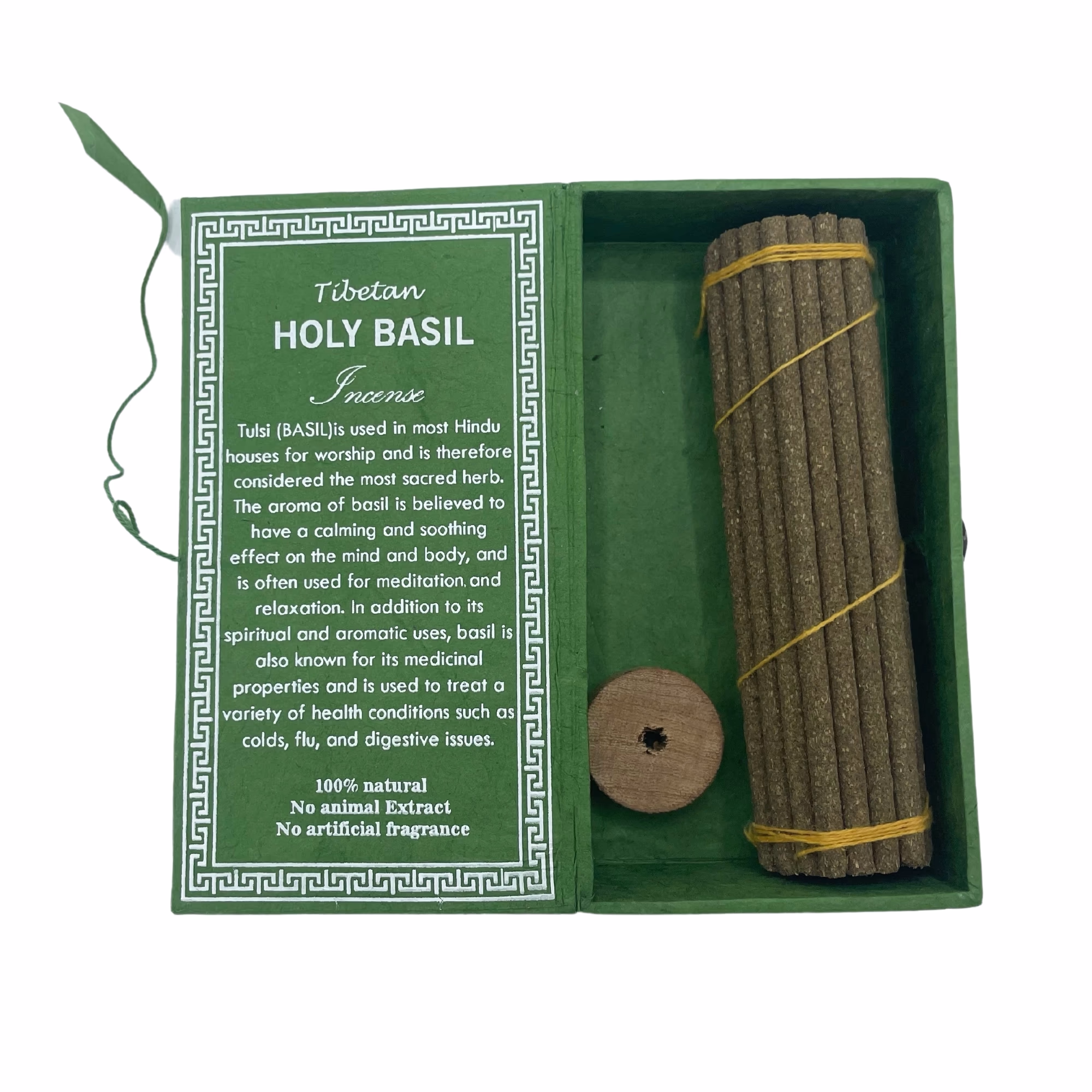 Himalaya Dhoop Geschenkset - Heiliges Basilikum 4 Himalaya Dhoop Geschenkset - Heiliges Basilikum