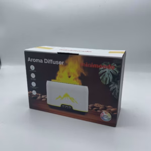 Himalayas Aromadiffuser - USB - C - Fjernkontroll - Flammeeffekt
