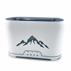Himalayas Aromadiffuser - USB - C - Fjernkontroll - Flammeeffekt