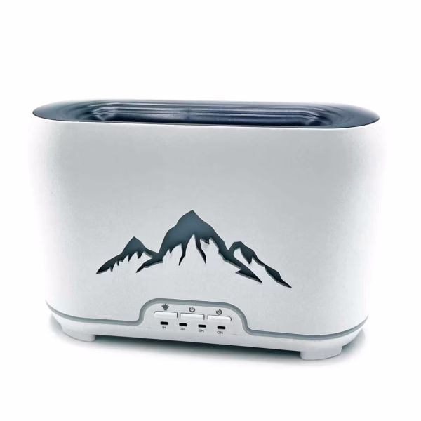 Himalayas Aromadiffuser - USB - C - Fjernkontroll - Flammeeffekt