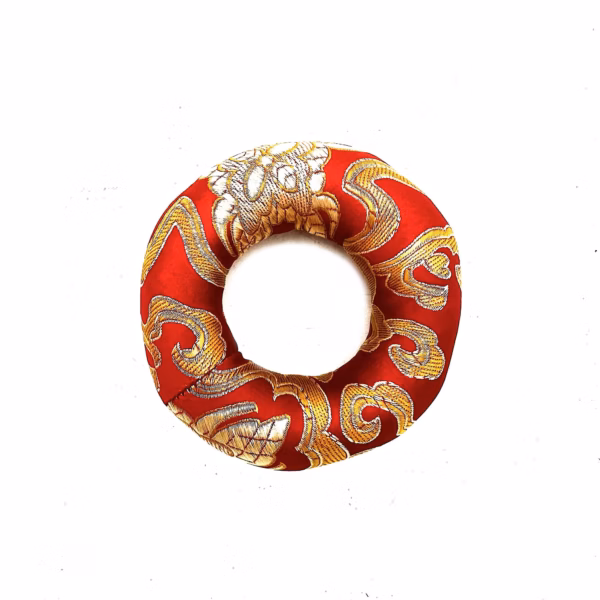 Cojín de Aro 8cm (para Cuenco Tibetano 10 - 12cm) - Rojo