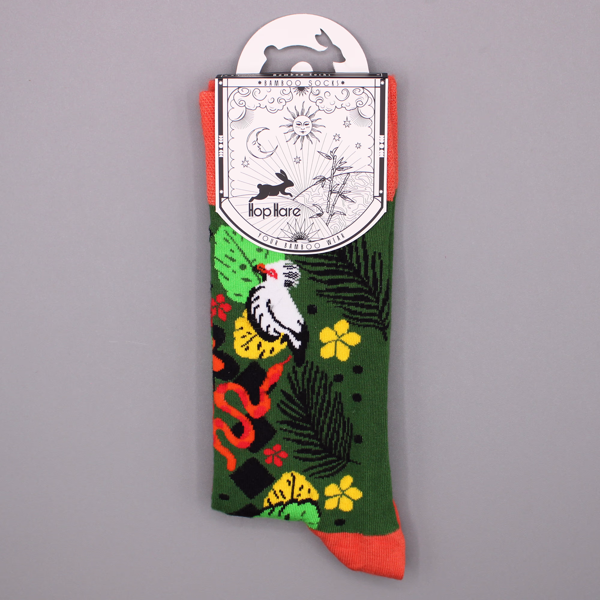 Hop Hare Bambussocken - 41 - 46 - Bali - Dschungel 3 Hop Hare Bambussocken - 41 - 46 - Bali - Dschungel