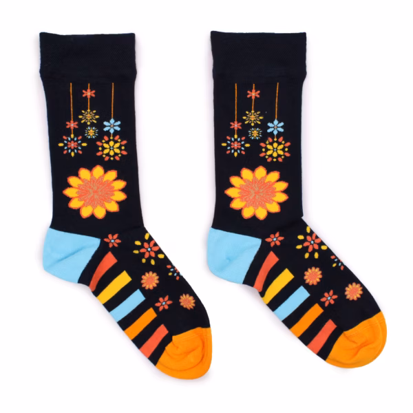 Hop Hare Bambussocken - 36 - 40 - Mandala - Blumen