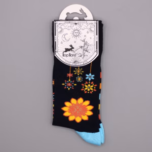Hop Hare Bamboo Socks - 36-40 - Mandala Flowers