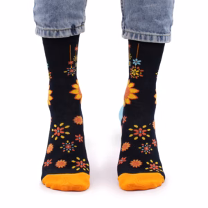 Hop Hare Bamboo Socks - 36-40 - Mandala Flowers