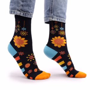 Hop Hare Bambussocken - 36 - 40 - Mandala - Blumen
