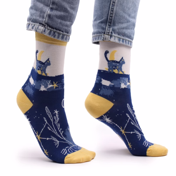 Calcetines Hop Hare Bamboo (S/M) - Media Noche