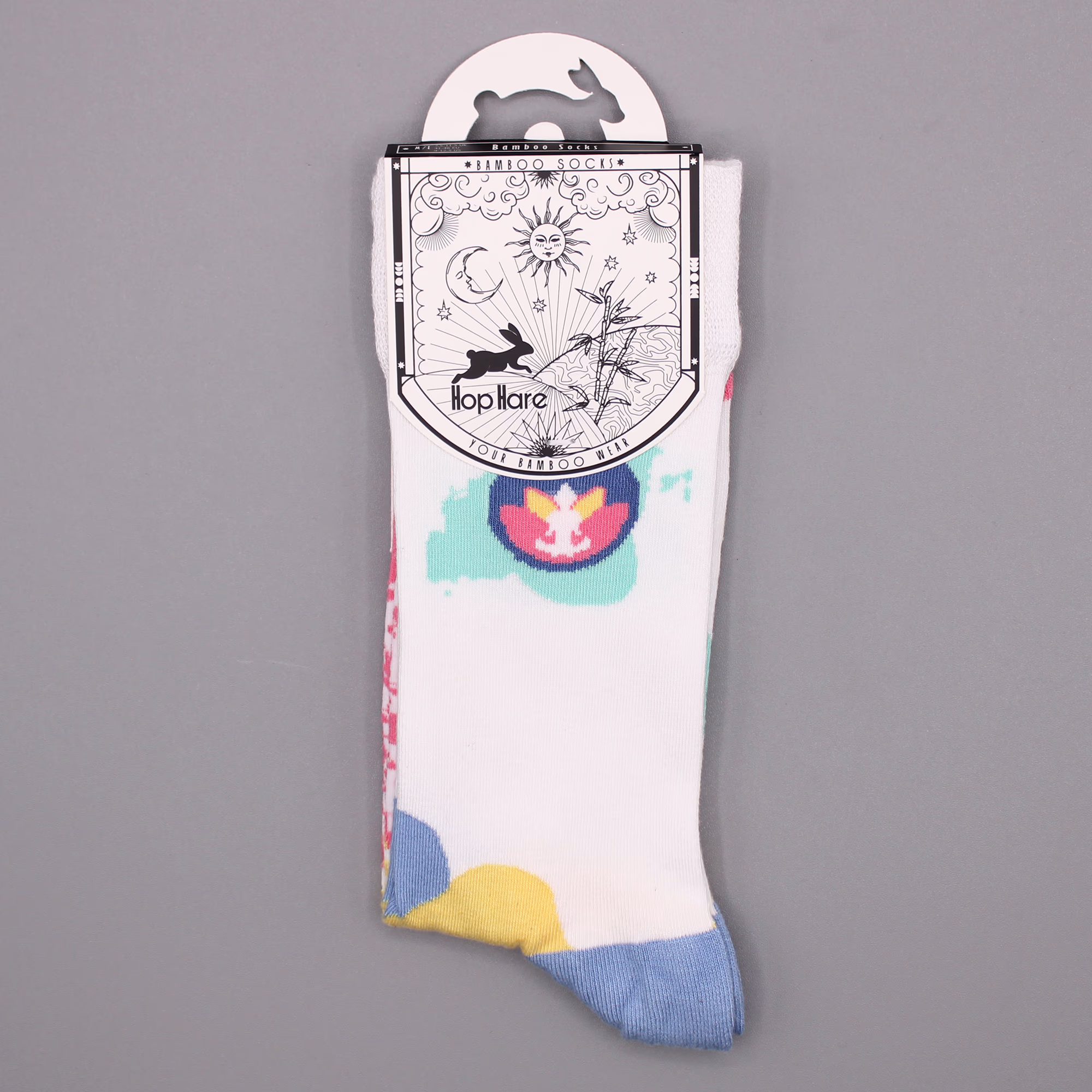 Socquettes Bambou Hop Hare - 41 - 46 - Meditation 2 Socquettes Bambou Hop Hare - 41 - 46 - Meditation