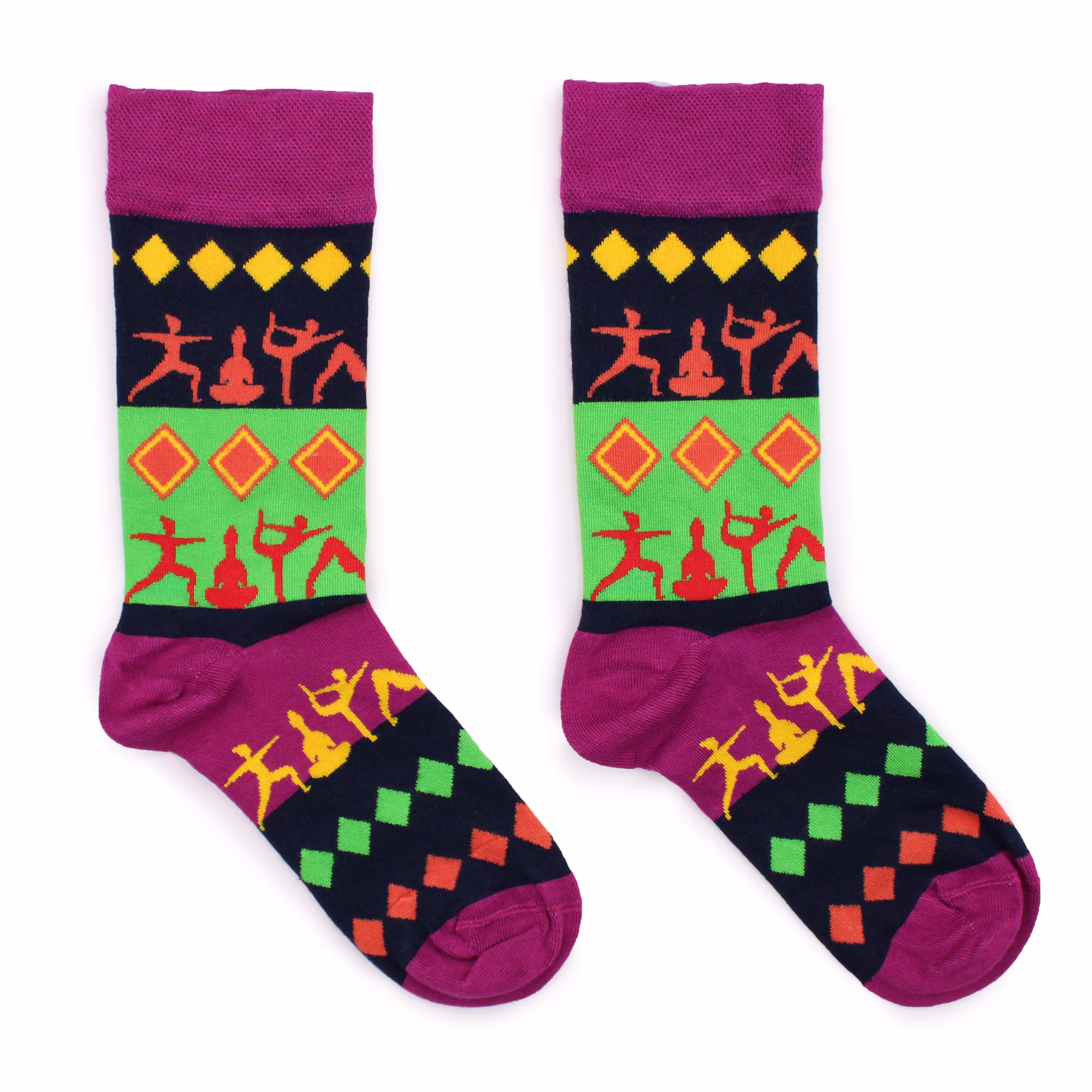 Socquettes Bambou Hop Hare - 41 - 46 - Yoga Poses 1 Socquettes Bambou Hop Hare - 41 - 46 - Yoga Poses